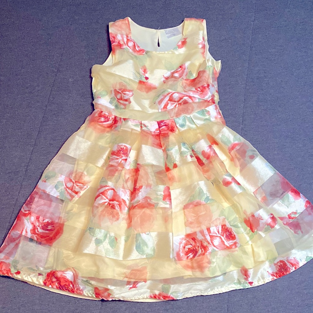 Beautees girls floral formal dress